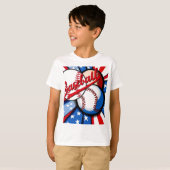 野球日 Tシャツ (正面フル)