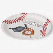 野球最後のスイングウィザーズリングや輪ブライダルシャワー ペーパープレート (アングル)