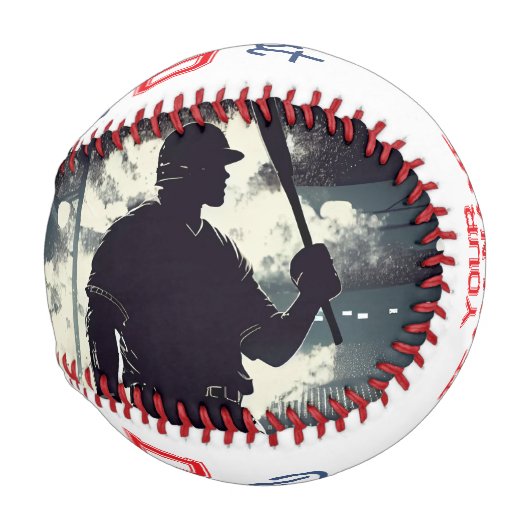 野球最高のパパエバカスタムー写真 野球ボール (正面右)