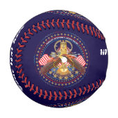 野球無効退役軍人献上品第1球4 野球ボール (正面左)