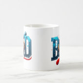 野球父さんの父の日スポーツ コーヒーマグカップ (中央)