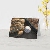 野球用カード カード (黄色い花)