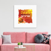 野球用グランジサインイン用メモリーボード キャンバスプリント (インサイチュ (リビング))