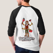 野球用シャツ Tシャツ (裏面)