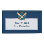 野球用シールド 名札 (正面)