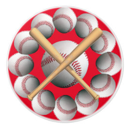 野球用セラミックドアの引き手 セラミックノブ