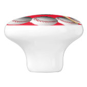 野球用セラミックドアの引き手 セラミックノブ (側面)