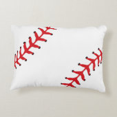 野球用ソフトボールデザインアクセント枕 アクセントクッション (裏面)