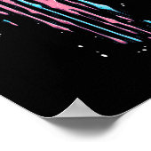 野球用ドリップ付き野球こうもり遊 ポスター (角)