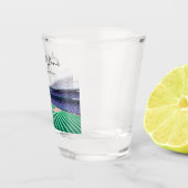 野球用パーソナライズされたショットガラス ショットグラス (右)