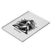 野球用パーソナライズされたバッターノート ノートブック (左側)