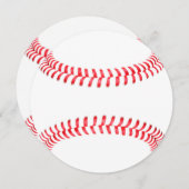 野球用パーソナライズされた丸固定カード (正面/裏面)