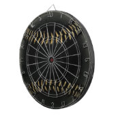 野球用ブラック ダーツボード (正面右)