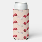 野球用ヘルメットとボールが付いている スリム缶クーラー (Seltzer裏面)