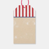 野球用ベビーシャワーまたは誕生日ギフトラベルクラシック、 ギフトタグ (裏面)