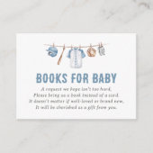 野球用ベビーシャワーベビー エンクロージャーカード (正面)