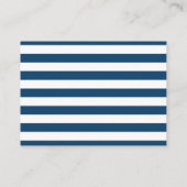 野球用ベビーシャワー書依頼カード エンクロージャーカード (裏面)