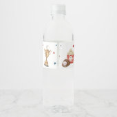 野球用ベビーシャワー ペットボトルラベル (裏面)