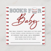 野球用ベビー エンクロージャーカード (正面)