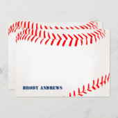 野球用文房具サンキューカード サンキューカード (正面/裏面)