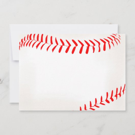 野球用文房具サンキューカード サンキューカード (裏面)