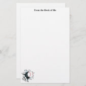 野球用文房具 便箋 (正面/裏面)