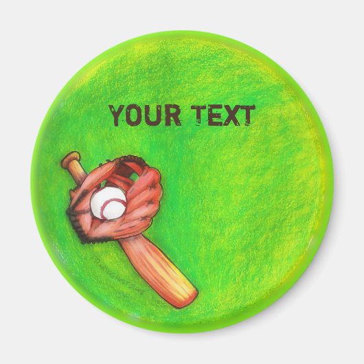 野球用磁石 マグネット (正面)