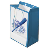 野球男の赤ちゃんMGB ミディアムペーパーバッグ (裏面アングル)