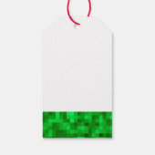 野球番号チーム名ピクシレイドグリーングラス ギフトタグ (裏面)