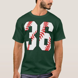 野球番号36 36ベースボールジャージお気に入りのPl Tシャツ