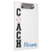 野球監督感謝していギフトクリップボード！ クリップボード (右)