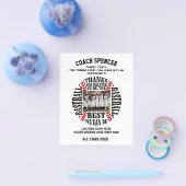 野球監督感謝してい君 チラシ (シングル)