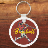 野球競技 キーホルダー (正面)