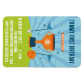 野球第1期バースデースポーツテーマ マグネット (横)