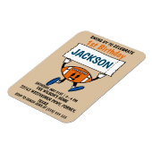 野球第1期バースデースポーツテーマ マグネット (左側)