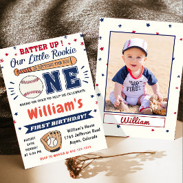 野球第1期パーティー打者 招待状
