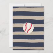 野球第1期ホーム走バースデーパーティー 招待状 (裏面)