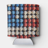 野球米国国旗 缶クーラー (裏面)