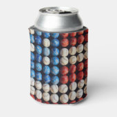 野球米国国旗 缶クーラー (缶裏面)