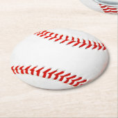 野球紙コースター ラウンドペーパーコースター (アングル)