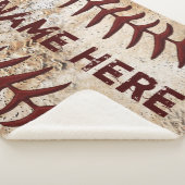 野球素晴らし好きの野球の贈り物 シェルパブランケット (3/4)