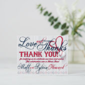 野球結婚サンキューカード2-HOWARD結婚 ポストカード (スタンド正面)