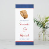 野球結婚式 プログラム (スタンド正面)