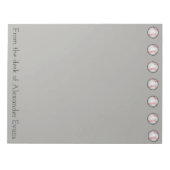 野球縁ど ノートパッド (正面)