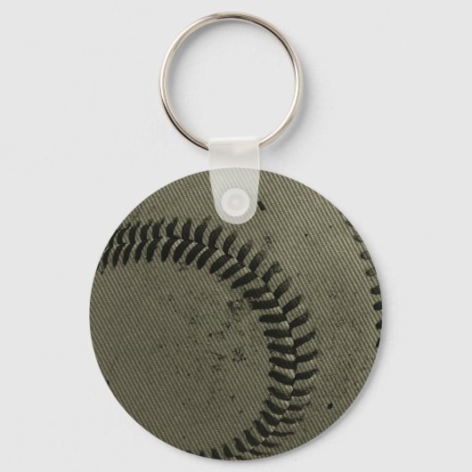 野球織り キーホルダー (正面)