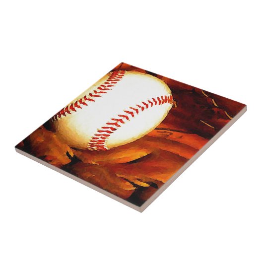 野球芸術 タイル (側面)