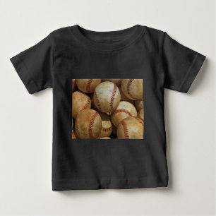 野球芸術 ベビーTシャツ