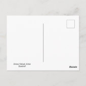 野球芸術 ポストカード (裏面)