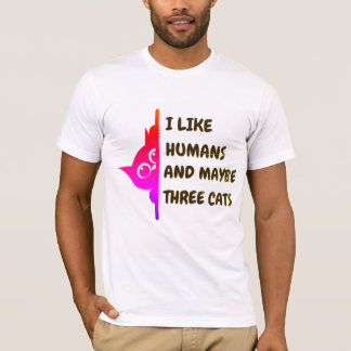 野球見てるネコ Tシャツ