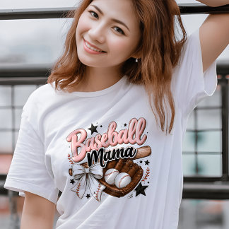 野球観戦ファッション ママ 婦人 Tシャツ